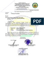 Surat Undangan Call For Paper & Poster Teknik Informatika ITB
