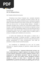 Modelo de Carta de Pedido de Apoio  Relaçãoual 