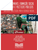 Desenvolvimento, Formação Social Brasileira e Politicas Publicas