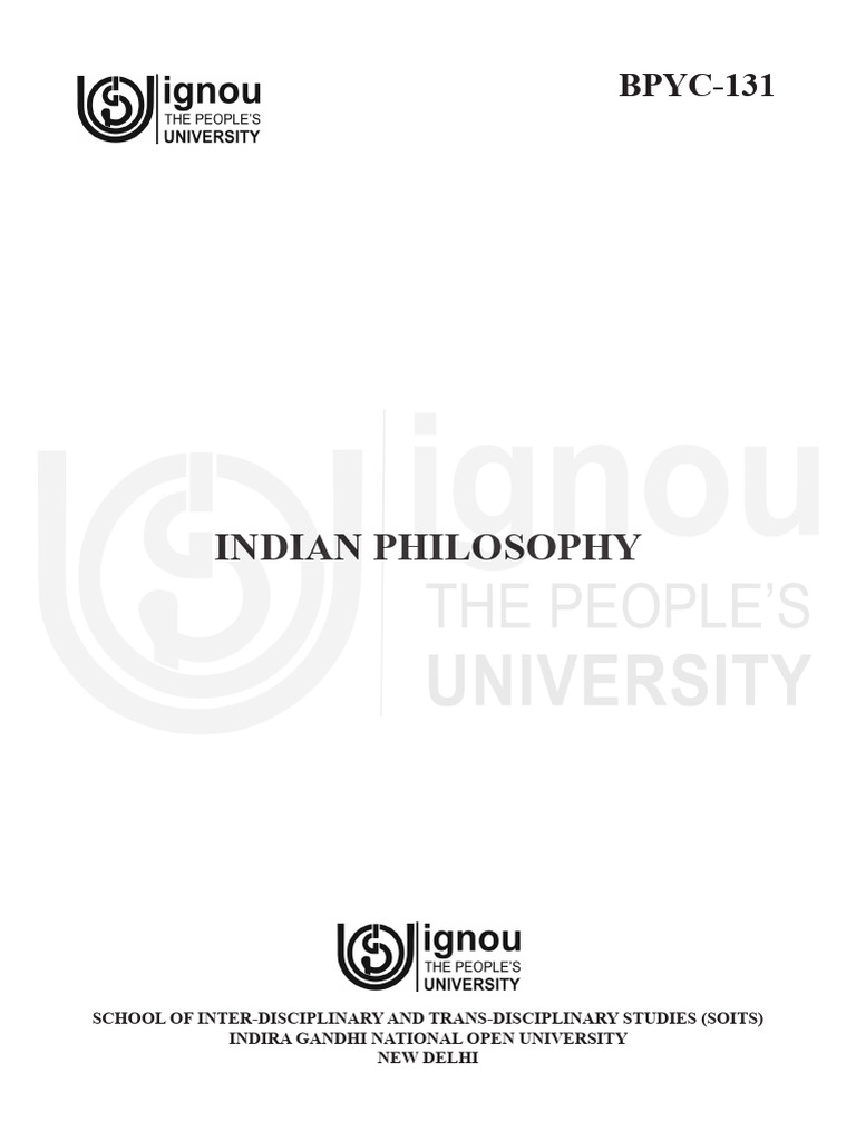 Indian Schools of Thought | PDF | Vedanta | Indian Philosophy