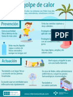 Golpe de Calor Infografía