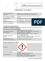 Ficha de Segurança RQ-0110RF Resina - Nova FISPQ