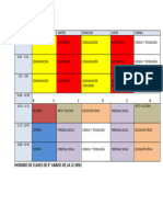 HORARIO