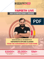 Vidyapeeth Live: Neev Olympiad (Hindi + English)