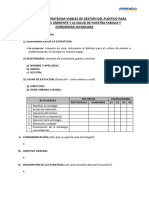 ESTRATEGIA ADECUADA DE TRATAMIENTO PLÁSTICO EN MI FAMILIA Y COMUNIDAD JAYANCANA