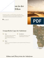 Desertifikation in Der Sahelzone Afrikas 2