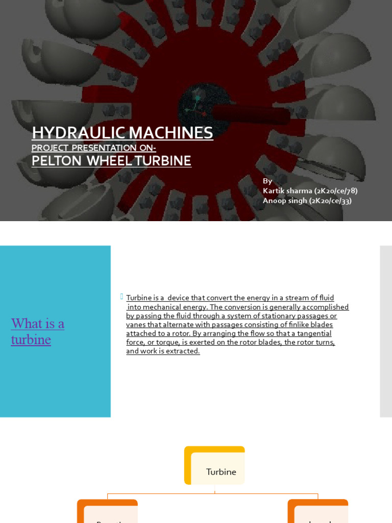 CE 208 Innovative Project Presentation | PDF | Turbine | Mechanical ...
