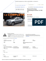 Renault Clio Sedan 2006 1,6 Completinho Novo U.D