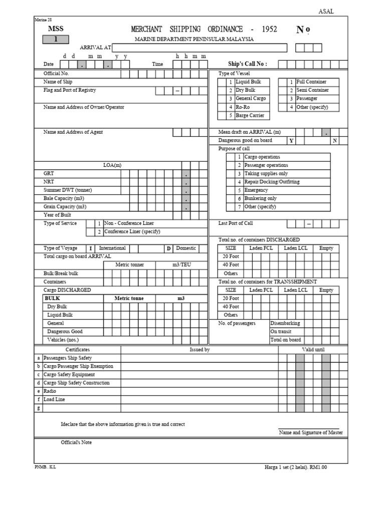 MSS1 | PDF | Containerization | Cargo