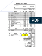 Apu de Presupuesto Base para 336 Closets Academia Medicina (Bolivares)