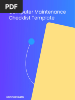 Computer Repair Checklist Template | PDF | Personal Computers ...