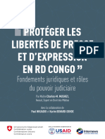 Magistrats Liberte Presse Expression Congo Internews Mushizi 2016