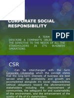 Report in Business Ethics (Corporate Social Responsibility)
