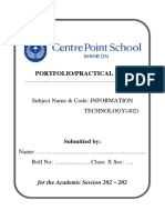 ClassXSamplePortfolioFileforreference PDF