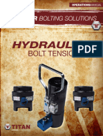 Hydraulic Bolt Tensioner Manual