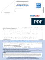 Group Medicare Policy Renewal Slip