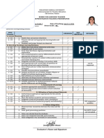 udani evaluator demo-teaching-rubric form