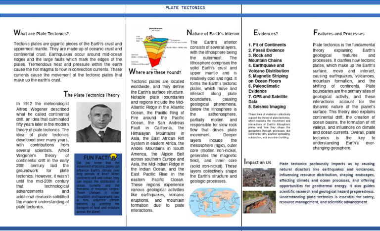 What Are Plate Tectonics | PDF | Plate Tectonics | Earth Sciences