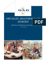 Ortacag Arastirmalari Dergisi Sayi-3