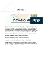 Desafos - Wattpad