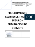 PETS - ELIMINACIÓN DE DESMONTE MAYOR A 5M3