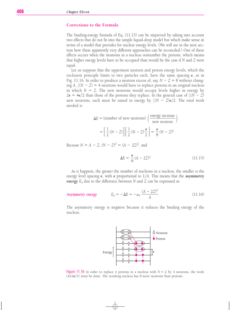 Improvements to Binding Energy Formula | PDF | Atomic Nucleus | Neutron