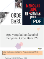 Orde Baru Dan Reformasi