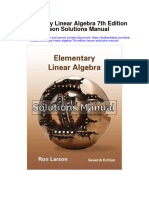 Download full Elementary Linear Algebra 7Th Edition Larson Solutions Manual pdf