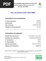 Modèle de reçu de paiement vierge | PDF