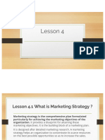 Lesson 4 - Strategic Management