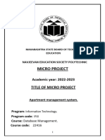 Micro Project Dma