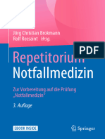 Jörg Christian Brokmann, Rolf Rossaint - Repetitorium Notfallmedizin_ Zur Vorbereitung auf die Prüfung _Notfallmedizin_-Springer Berlin Heidelberg (2020)