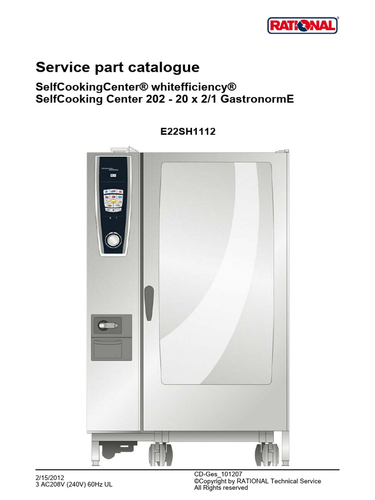 Rational, SCC 202 e - We - 186803-SCC 202 e - We | PDF | Fuse ...