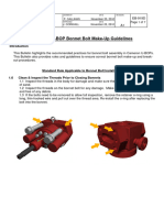 Cameron EB 919 Rev A1 - Bonnet Bolt Makeup Procedures