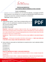 Tópicos Das Respostas Às Perguntas para A Escola Bíblica Dominical Do Dia 14-04-24