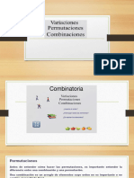 (15 15sociales) Variación Permutación Combinación