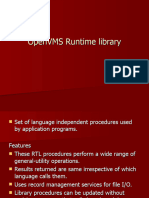 OpenVMS Runtime Library
