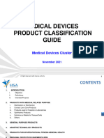 Medical Devices Product Classification Guide