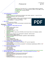 Q 251 Prematurite