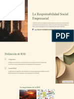 La Responsabilidad Social Empresarial