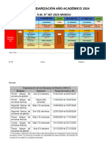 Calendarización 2024