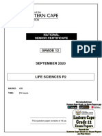 LIFE SCIENCES P2 GR12 QP SEPT2020 - English