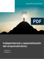 Materia Desarrollo - Emprendedor - Unidad Tema 1