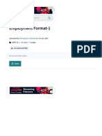 Employment Format-1 - PDF - Business