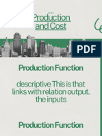 Production and Cost