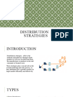 Distribution Strategies