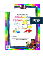 4° Grado Cuadernillo de Tecnología 2024