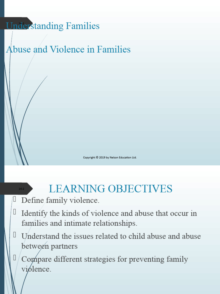 Understanding Family Violence and Abuse | PDF | Child Abuse | Domestic ...