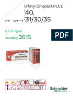 Preventa Safety Compacts PLCs Type XPSMF40-31-30-F35-January 2015