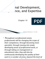 Chapter10 Professional Development, Competence